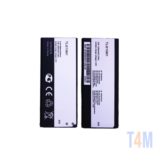 Battery TLI015M1/TLI015M7 for Alcatel One Touch PIXI 4 (4.0")/4034/4034D 1500mAh